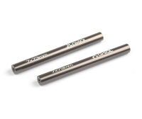 Axial - Threaded Aluminum Pipe 7x73mm - Grey (2pcs) (AX30714)