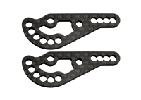 Axial - XR10 Carbon Fiber Shock Mounts (2pcs) (AX30752)