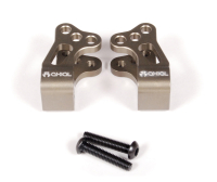 Axial - EXO Machined Alu Rear Lower Shock Mounts (Hard Anodized, 2pc (AX30861)