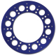 Axial - Holey Rollers Beadlock Ring (Blau) (2Stk.) (AX8021)