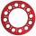 Axial - Holey Rollers Beadlock Ring (Rot) (2Stk.) (AX8022)