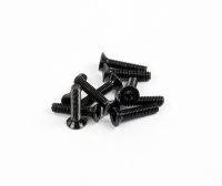 Axial - M2.6x12mm Flat Head (Black) (10pcs) (AXA0055)