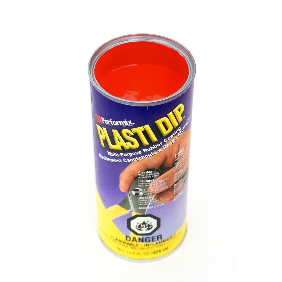 Plasti Dip Liquid Rubber Can Red Ml