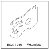 D-Power Motorplatte - BEAST BX / TX (BS221-016)