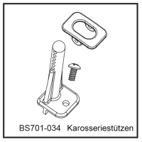 D-Power Karosseriestützen - BEAST BX (BS701-034)