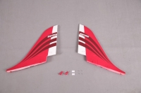 D-Power FMS Super Scorpion rot - Seitenruder (L+R) (FMSRA103RED)