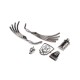 ECX - Motor, Exhaust, & Grill Parts BlkChrome:...