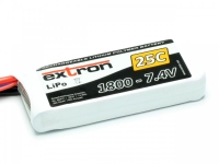 LiPo X2 1800mAh 2S 7,4V - 25C