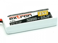 Extron - LiPo X2 2200mAh 3S 11,1V - 25C