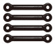 Absima - Front/Rear Upper Links (4PCS) (AB18301-9)