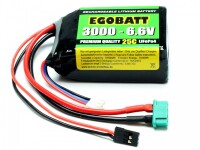 LiFe Akku EGOBATT 3000mAh 6,6V - 25C