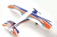 FMS - Kingfisher Trainer PNP mit Reflex, Schwimmer &amp; Skis - 1400mm