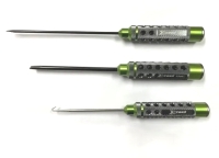 Xceed - Flat head screwdriver set 3.0 & 5.0 + exhaust spring / caste (XCE106732)