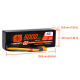 Spektrum - 5000mAh 3S 11.1V Smart G2 LiPo 50C Hardcase IC3