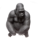 3D Print Lab - sitting Buddha Gorilla - 175mm