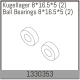 Absima - Kugellager 8*16.5*5 (2 St.) (1330353)