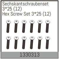 Absima - Sechskantschraubenset 3*25 (12 St.) (1330313)