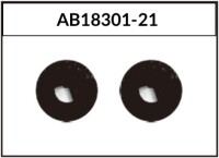 Absima - Front/Rear Pinion (2PCS) (AB18301-21)