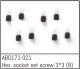 Absima - Hex. Socket Set Screw M3*3 (8PCS) (ABG171-021)