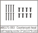 Absima - Countersunk Screw M3*14 (8PCS) / M2.5*8 (8PCS)...