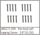 Absima - Pan Head Screw M2.6*15 (16) (ABG171-059)