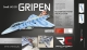 RC factory - Saab Jas 39 Gripen grau - 540mm