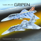 RC factory - Saab Jas 39 Gripen grau - 540mm