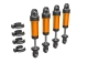 Traxxas - Shocks, GTM, 6061-T6 aluminum (orange-anodized)...