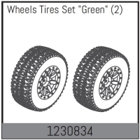 Absima - Räderset 110x45mm - Grün (2 St.) (1230834)