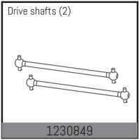 Absima - Hintere Antriebswellen (2 St.) (1230849)