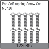 Absima - M3*16 Selbstschneidende Schrauben (10 St.) (1230897)
