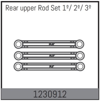 Absima - Obere Querlenker hinten 1°/2°/3° (1230912)