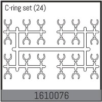 Absima - C-ring set (24 Pcs.) (1610076)