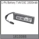 Absima - Li-Po Battery 7.4V/15C 1500mAh (1610066)