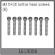 Absima - M2.5×20 button head screws (8 Pcs.) (1610058)