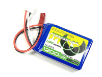 Empfängerakku TX LiPo 2S 7,4V 1200mAh SC (BEC-plug)