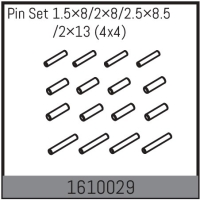 Absima - Pin Set 1.5×8/2×8/2.5×8.5/2×13 (4x4) (1610029)