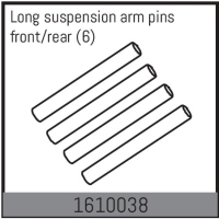 Absima - Long suspension arm pins front/rear (6 Pcs.) (1610038)