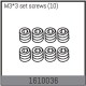 Absima - M3*3 set screws (10 Pcs.) (1610036)