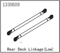 Absima - Linkset hinten/unten (2 St.) - Yucatan (1330609)