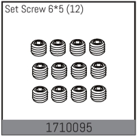 Absima - Madenschrauben 6*5 (12 St.) (1710095)