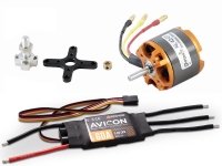 brushless Set AL42-07 & AVICON 60A Regler