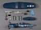 Derbee F4U Corsair Warbird PNP blau - 750mm