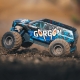 Gorgon 4x2 Mega 550 brushed Monster Truck blau - 1:10