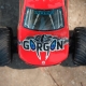 Gorgon 4x2 Mega 550 brushed Monster Truck rot RTR  - 1:10