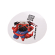 Aufkleber Sticker rund - Superdog