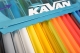 Kavan - Bügelfolie - transparent blau - 2m