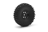 Kavan - GRE18 Räder-Set MT GRABBER 1.0 (schwarze Felgen)