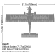 Micro Draco by Mike Patey BNF Basic - 800mm