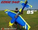ExtremeFlight - 85" Edge 540 - blau/gelb - 2150mm